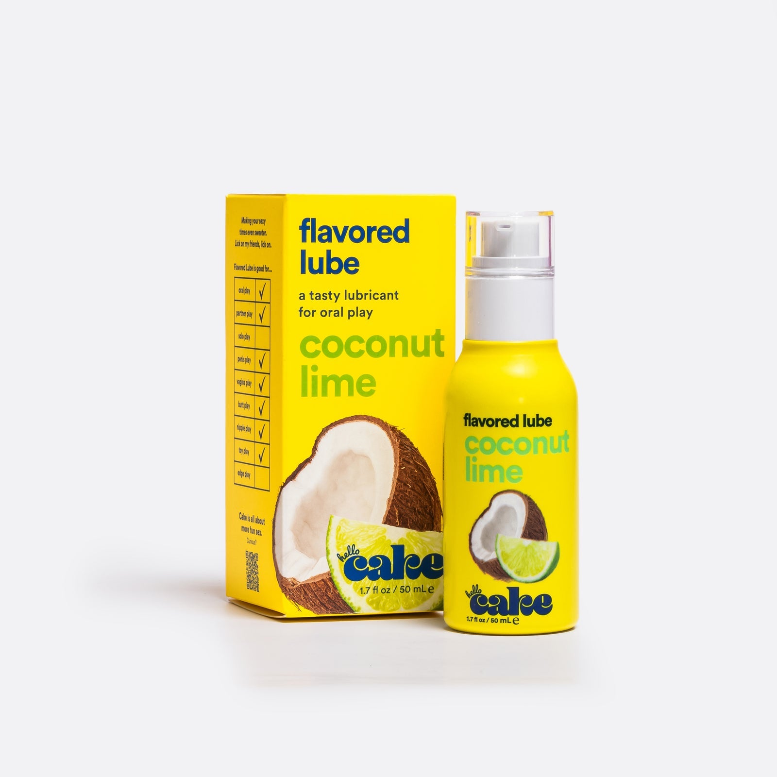 Coconut Lime Flavored Personal Lubricant