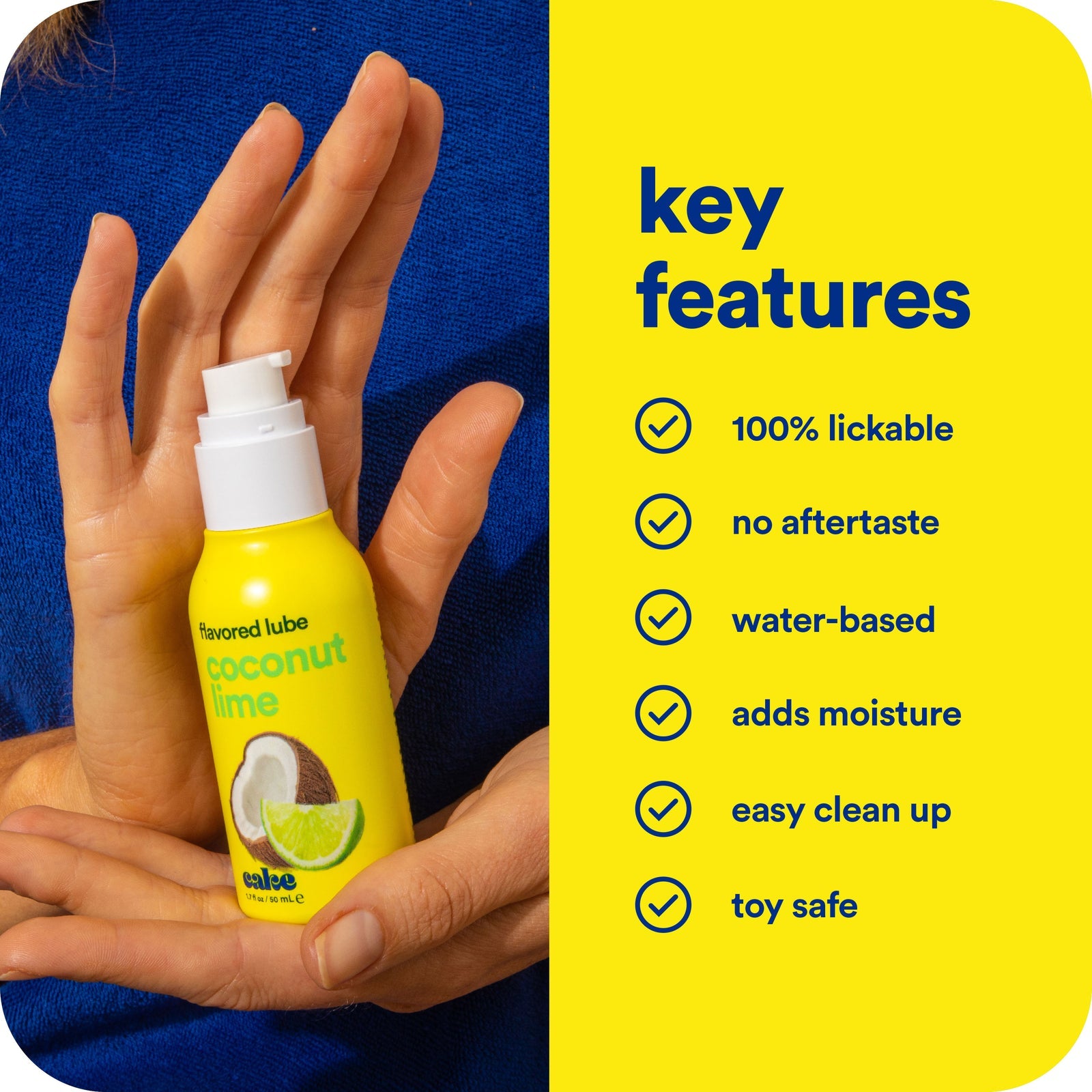 Coconut Lime Flavored Personal Lubricant