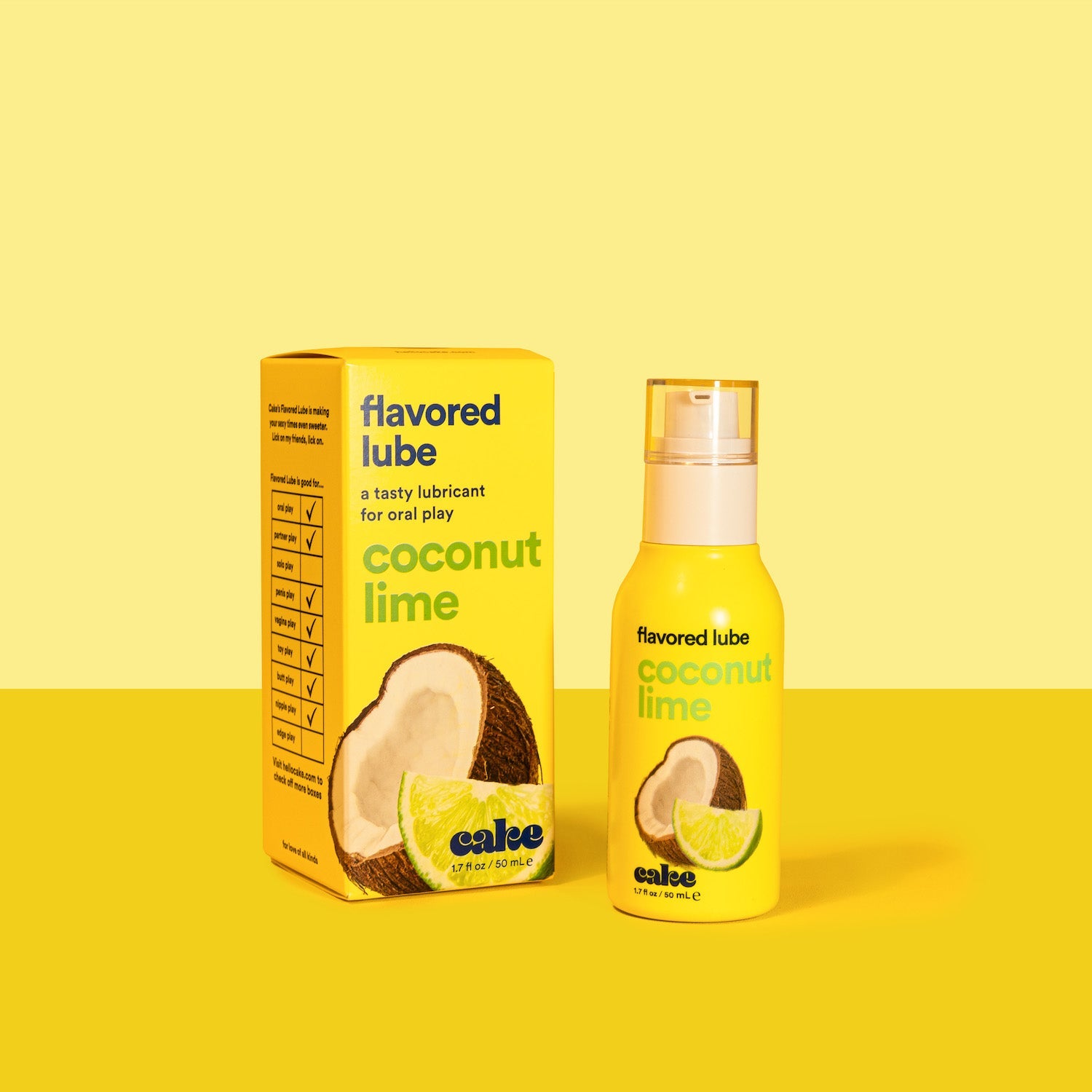 Coconut Lime Flavored Personal Lubricant