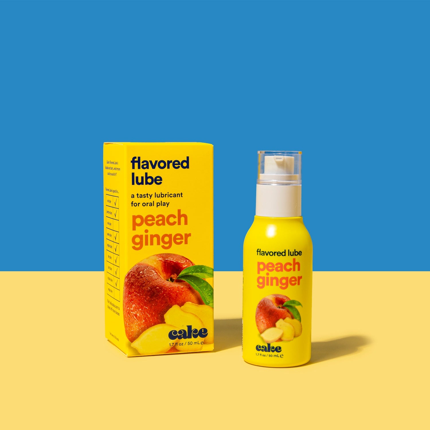 Peach Ginger Flavored Personal Lubricant