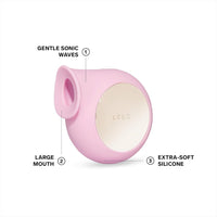 SILA Sonic Clit Sucker, Waterproof Vibrator for Women, Adult Toys Vibrators Sex Toys for Women with Gentle External Stimulation, Pink
