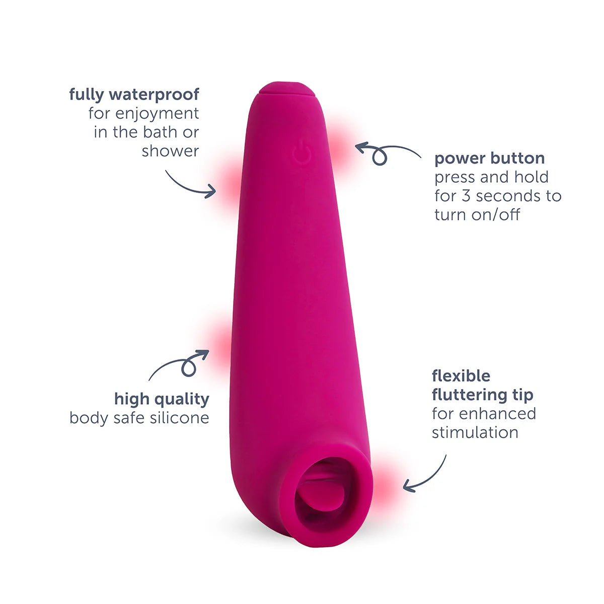 Tongue Flutter Clitoris Stimulator