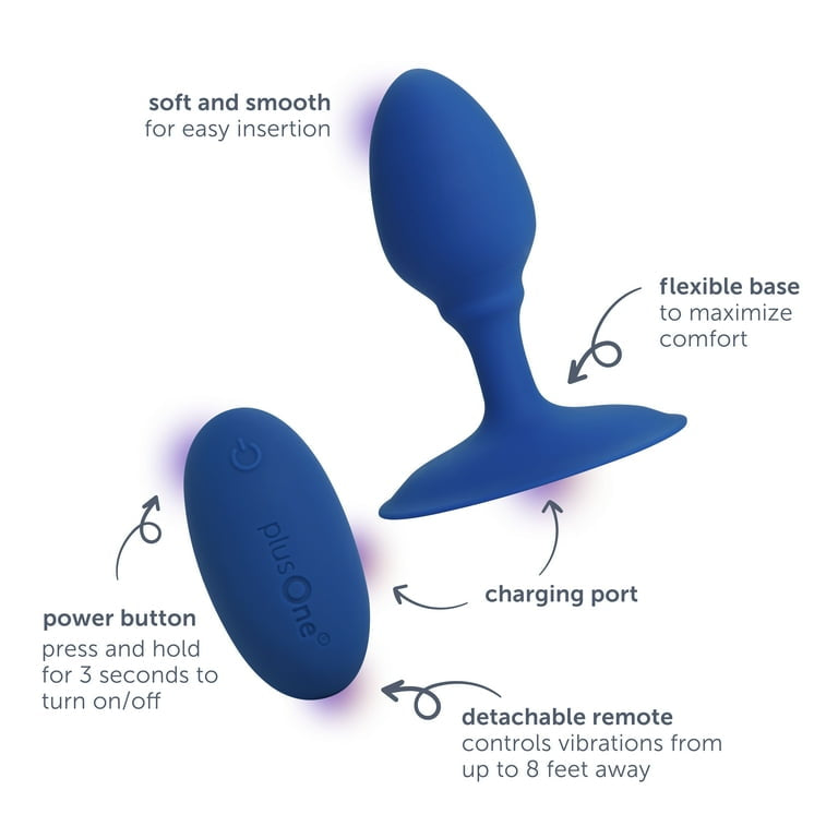 Luxe Vibrating Butt Plug