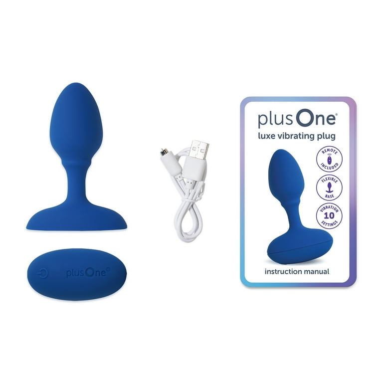 Luxe Vibrating Butt Plug